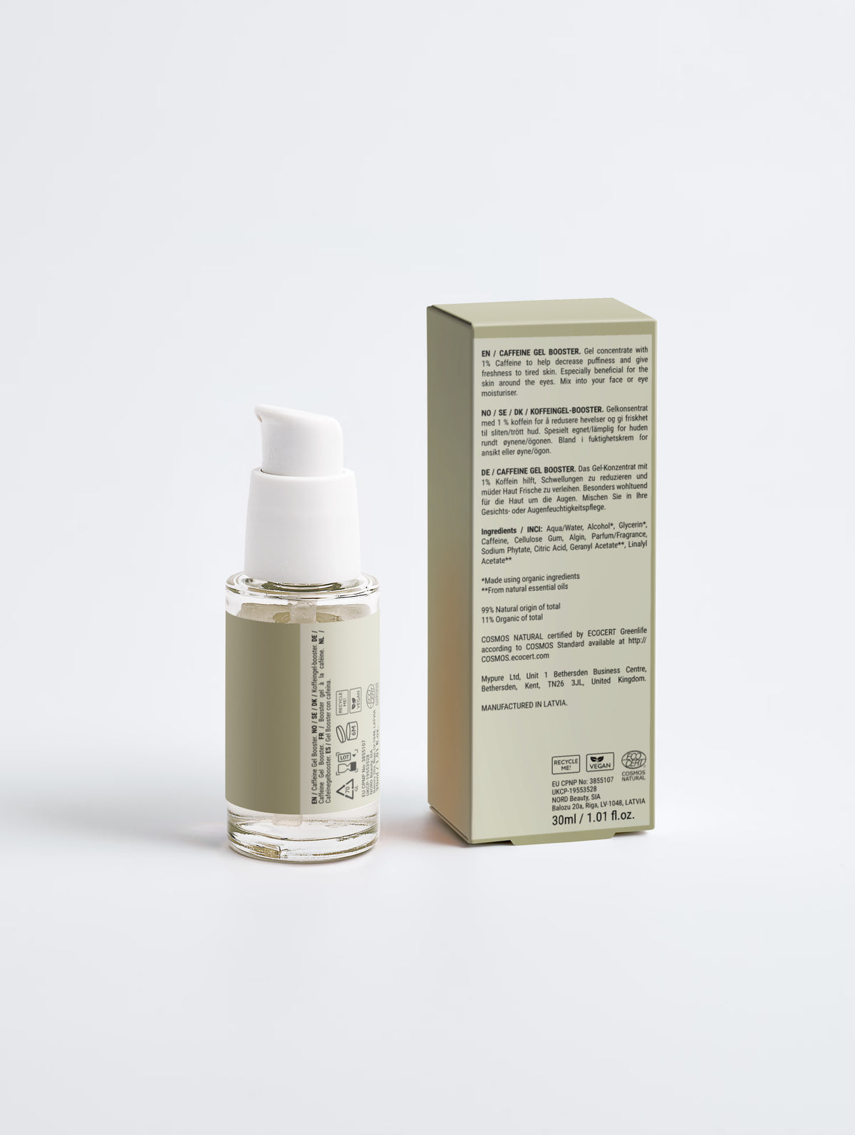 Caffeine Gel Booster